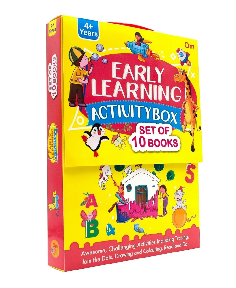 Om Books International Early Learning Activity box- Set of 10 books