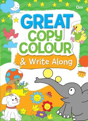 Om Books International Great Copy Colour & Write Along