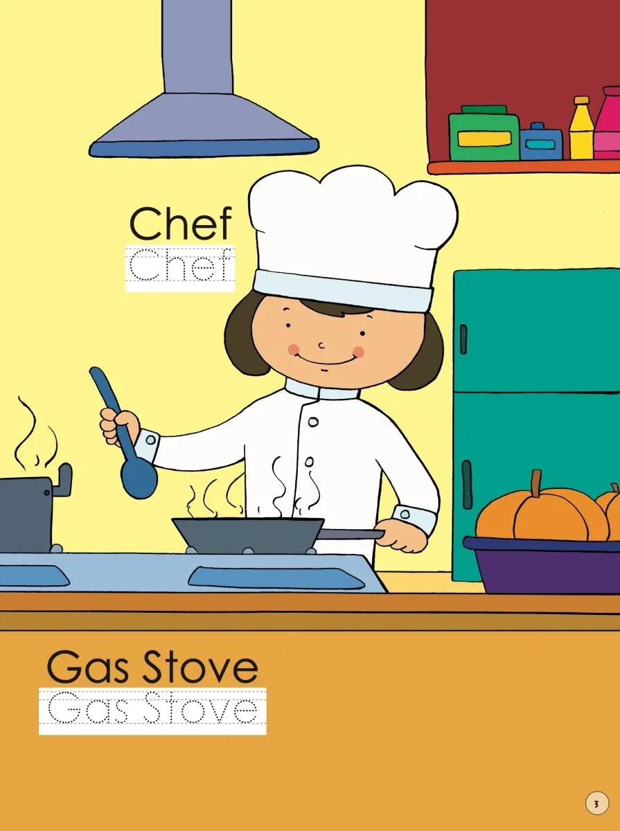 Om Books International Write & Clean- Work- Wipe and Clean Activity Book