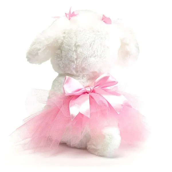 Plush Pink Tutu Puppy