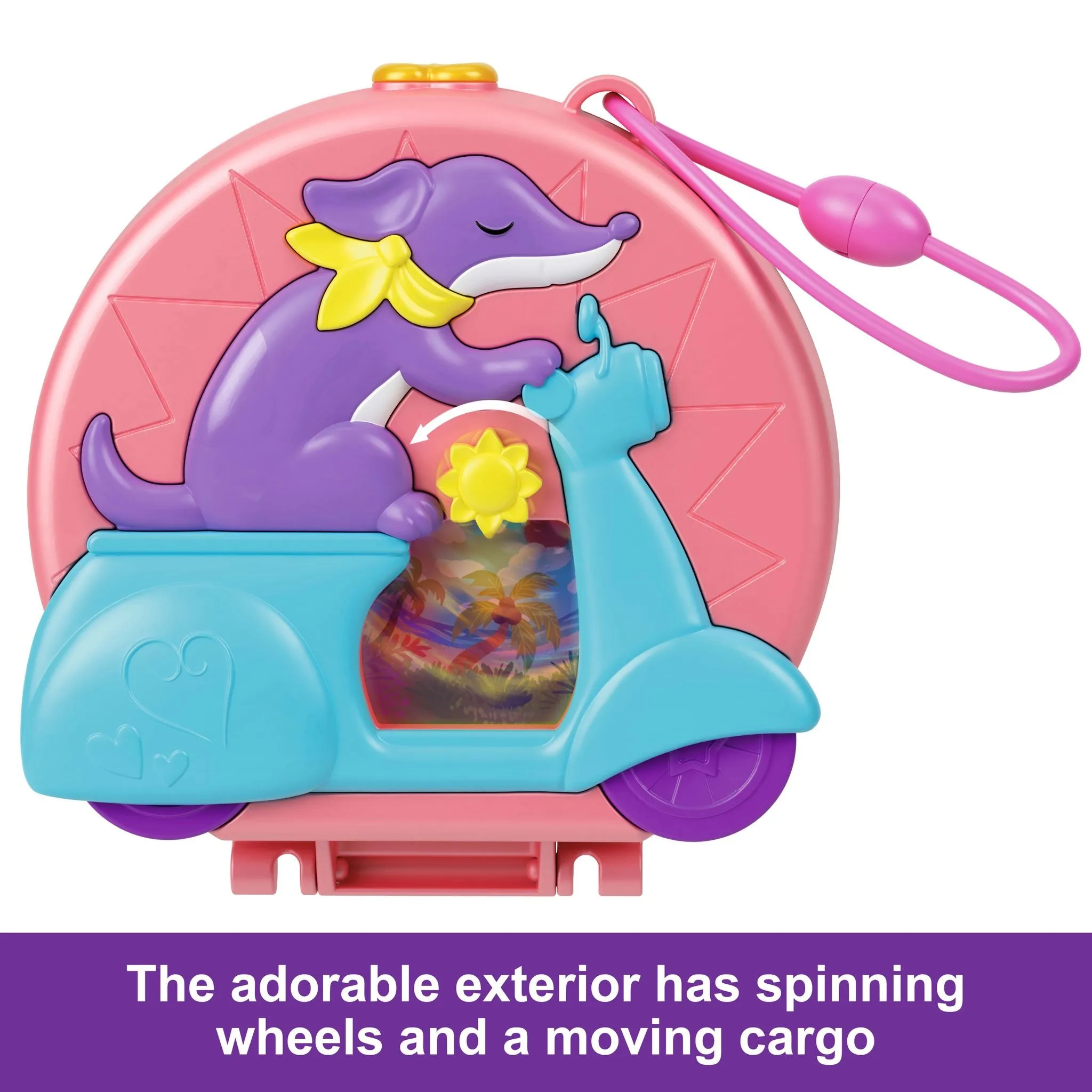 Polly Pocket Big Pocket World Adventure Moped Compact
