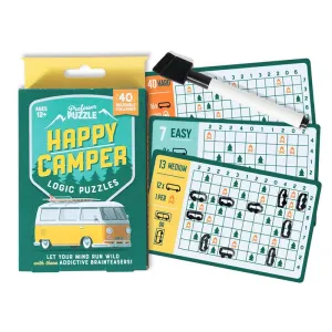 Professor Puzzle Logic Puzzles - Happy Camper