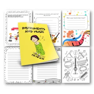 "Instruments & Music" PLR Workbook