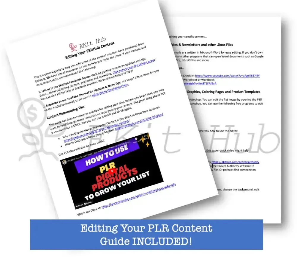 "Instruments & Music" PLR Workbook