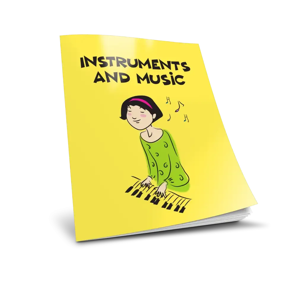 "Instruments & Music" PLR Workbook