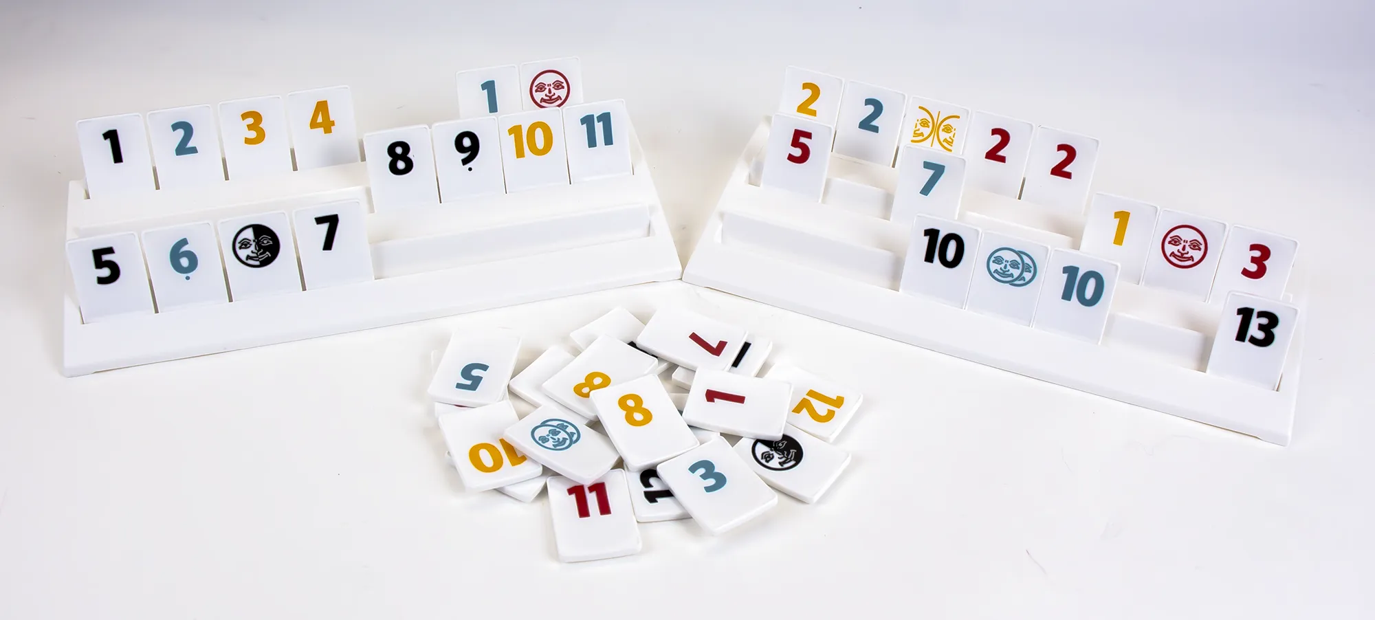Rummikub with Bonus Jokers Game, Classic, Pressman - Family Fun Tile Game
