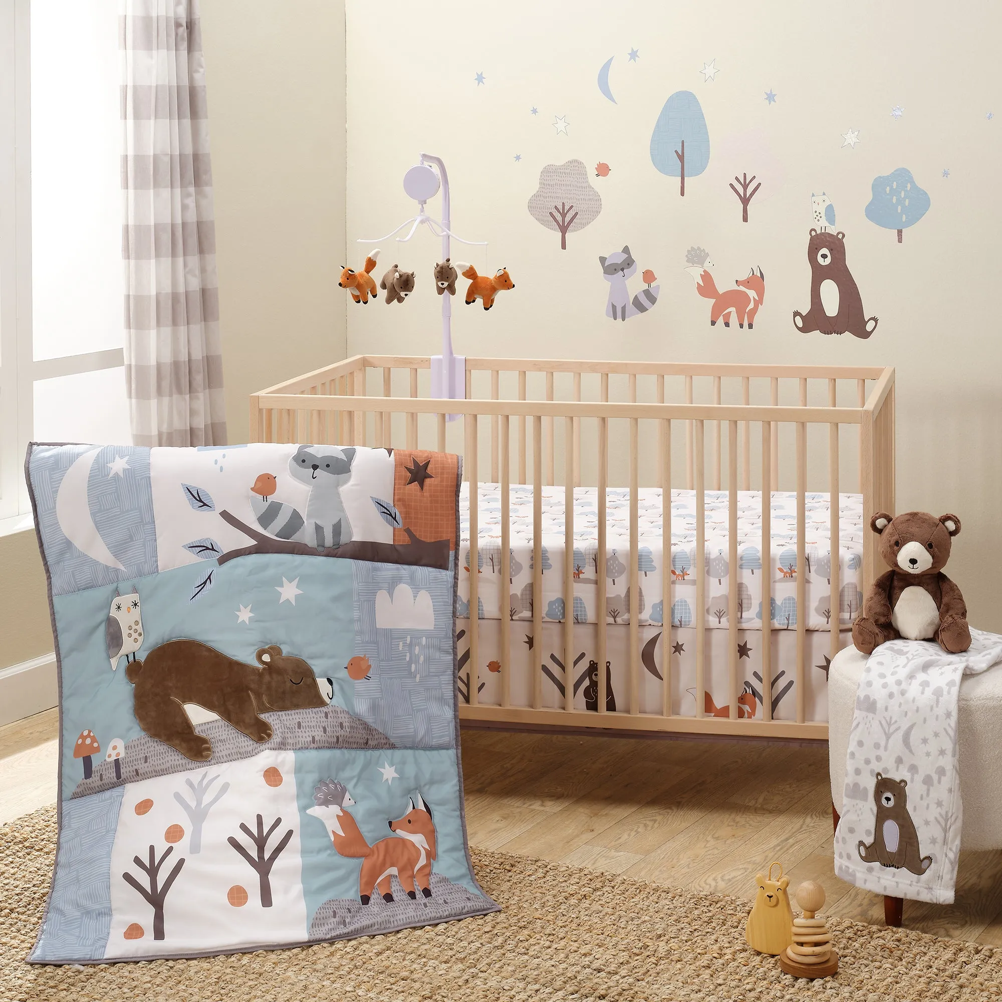 Sleepytime Bear Baby Blanket