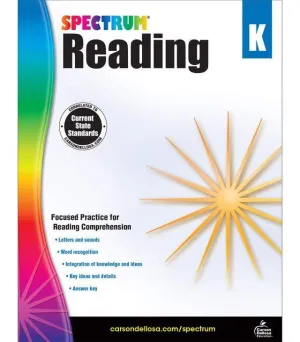 Spectrum Reading Kindergarten