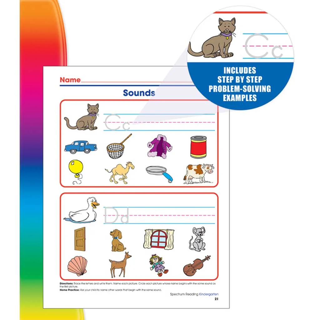 Spectrum Reading Kindergarten