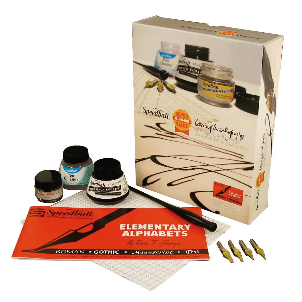 Speedball Super Value Calligraphy Kit