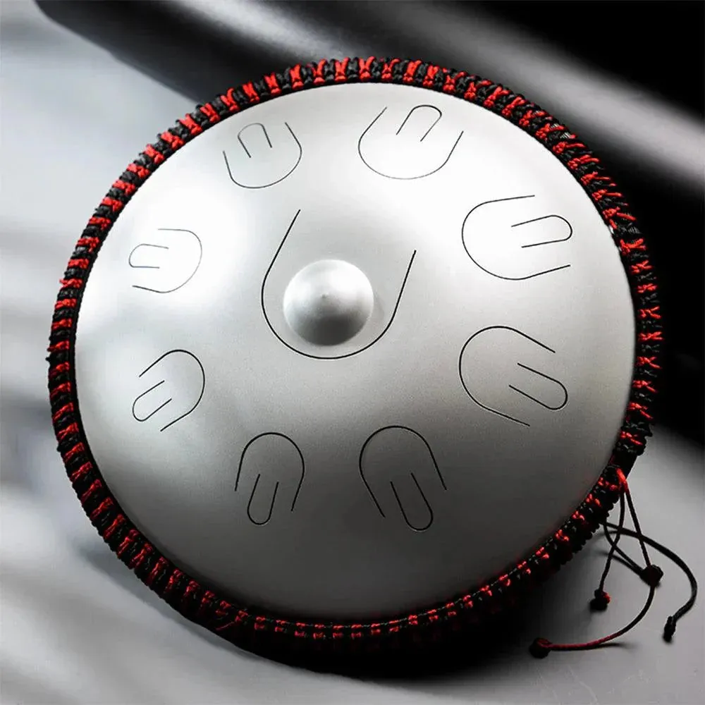Stainless steel hand man hluru Tongue Drum D Minor