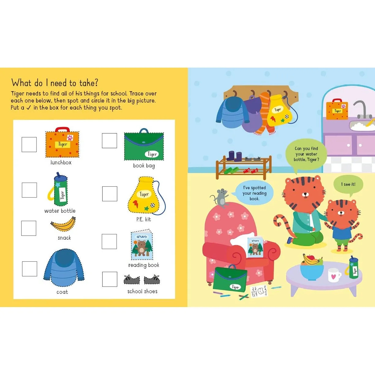 Starting School Activity Book