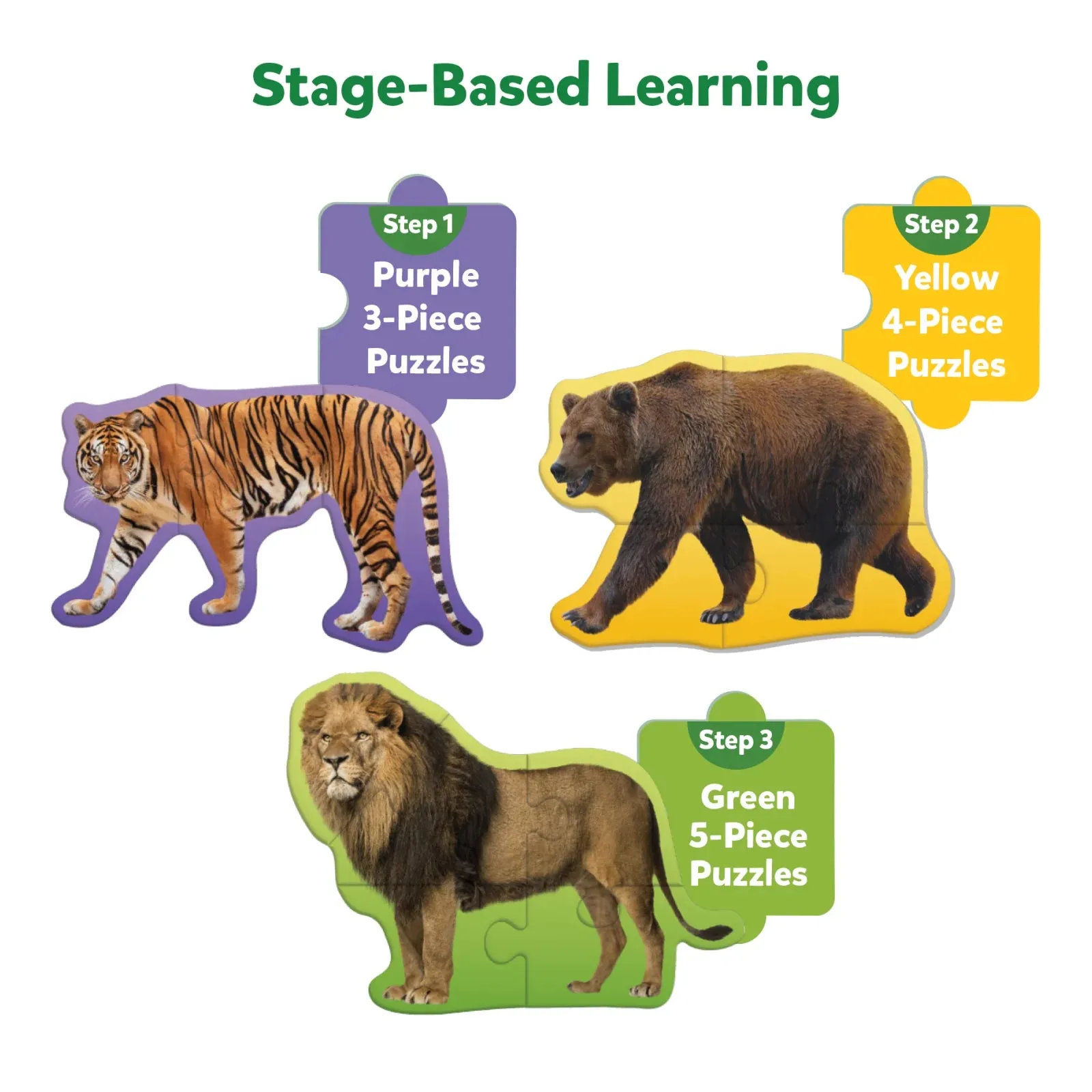 Step By Step Puzzle: Combo (ages 3 )