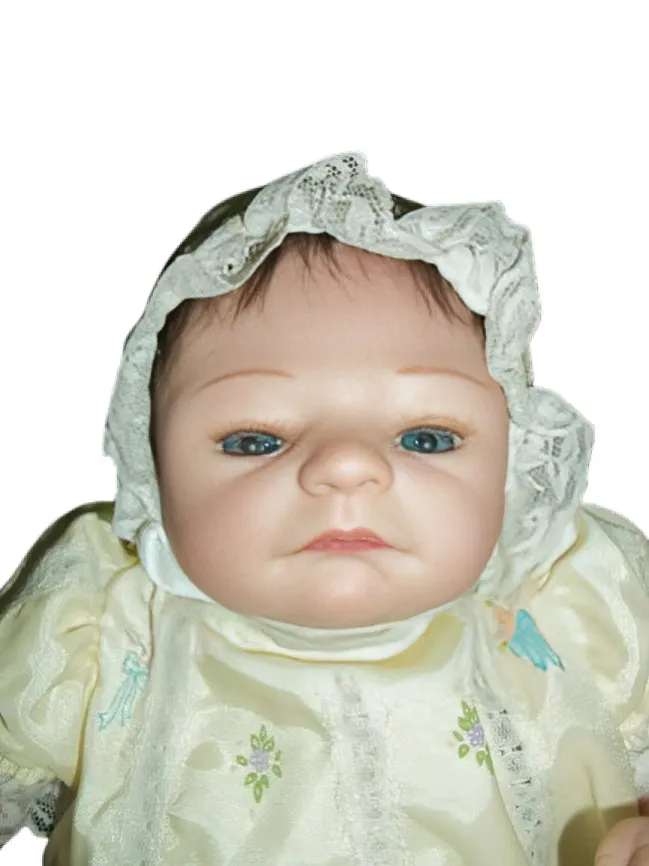 The Ashton-Drake Galleries Precious Petites Cherished Caroline Baby Collectible Doll Issue #1 So Truly Real Hand-Applied Hair RealTouchTM Vinyl Skin by Collectible Doll Artist Sheila Michael 14-Inches