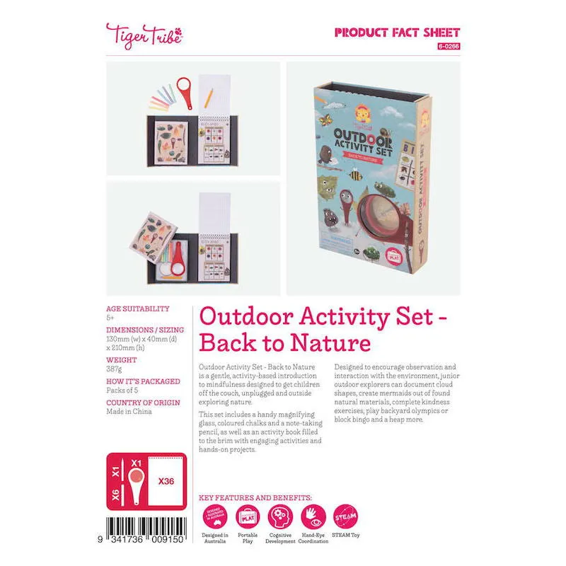 Tiger Tribe Outdoor Activity Set
