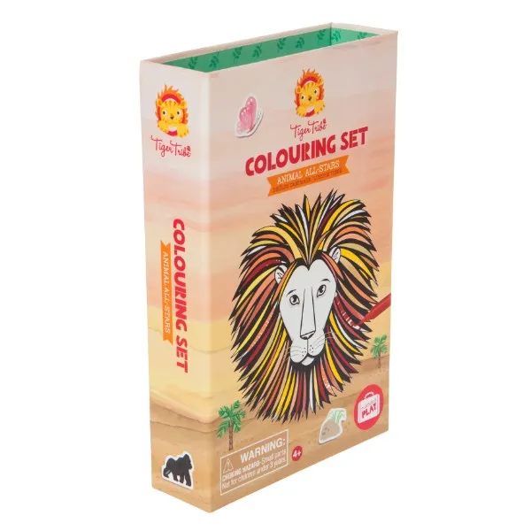 Tiger Tribe TT6-0242 Colouring Set - Animal All